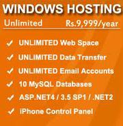 Windows Hosting services @ Best Prices