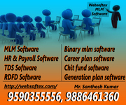 MLM Software,  HR & Payroll Software,  TDS Software,  RD FD Software