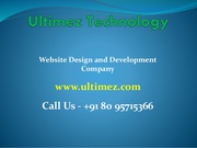 Specialized web Design Company in Haveri