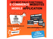 Unlimited Ecommerce Features + Mobile App Development
