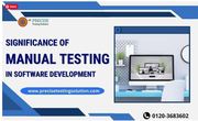 Manual testing and software development 