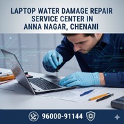 Laptop Water Damage Repair Service Center in Anna Nagar,  Chennai
