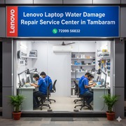 Lenovo Laptop Water Damage Repair Service Center in Tambaram,  Chennai