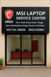 MSI Laptop Service center in T Nagar 