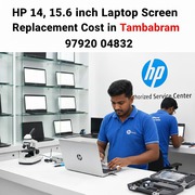 HP 14,  15.6 inch Laptop Screen Replacement Cost in Tambaram