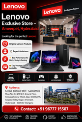 Lenovo Exclusive Store – Ameerpet,  Hyderabad