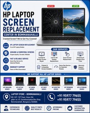  HP Laptop Screen Replacement Center in Bommanahalli