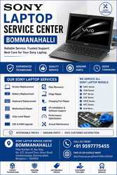 Sony Laptop Service Center Bommanahalli | Sony Laptop Repair & Support